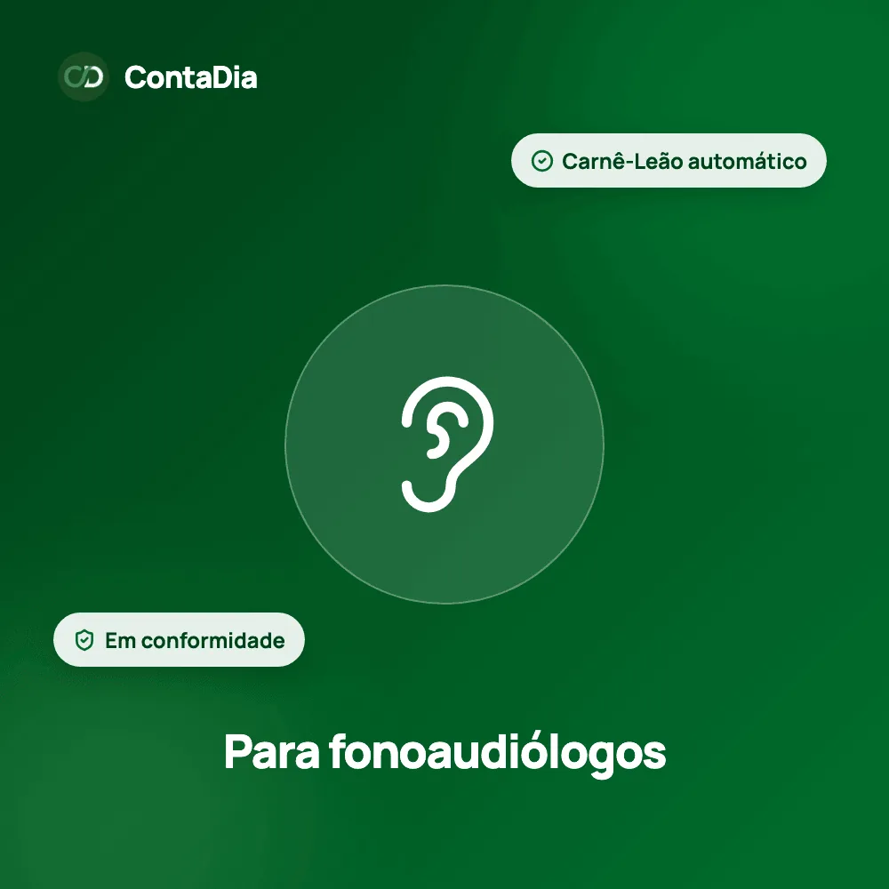 ContaDia para fonoaudiólogos