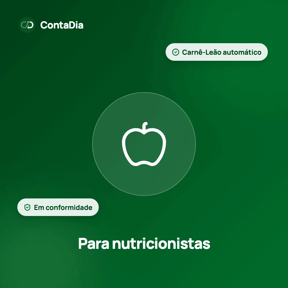 ContaDia para nutricionistas